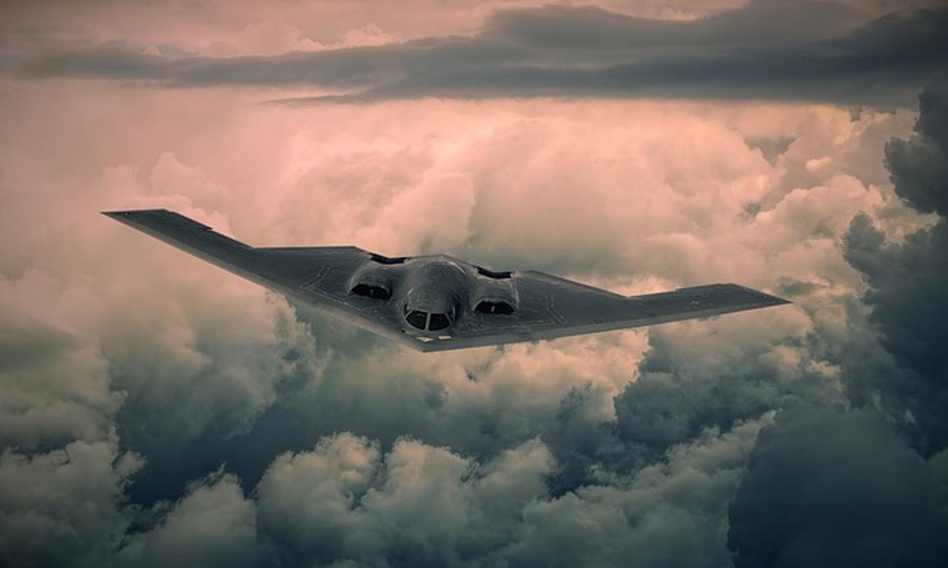 nuovo drone dell'aeronautica B-2